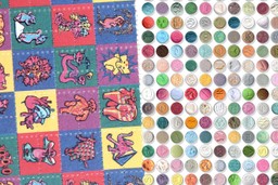 LSD vs MDMA, blotter paper and ecstasy pills