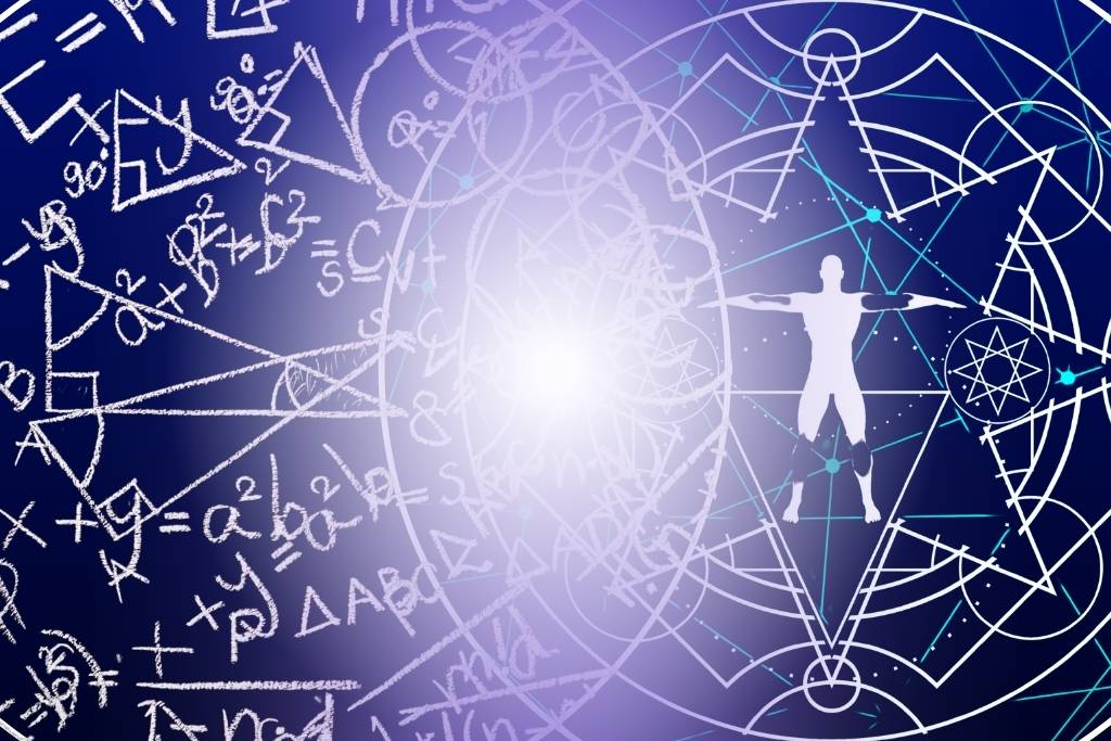 equations and man in cosmos 