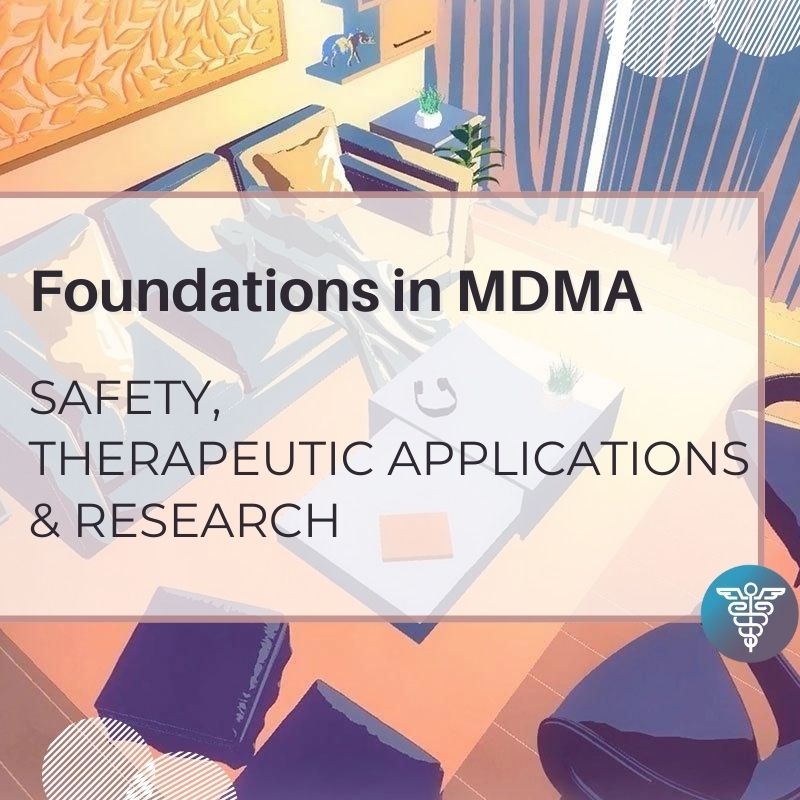 Learn how to become an MDMA psychotherapist
