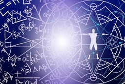 equations and man in cosmos 