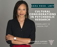 Sara Reed on cultural considerations in psychedelics