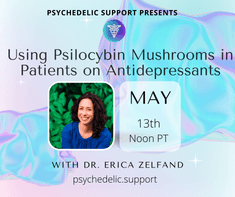 Dr. Erica Zelfand psychedelics and antidepressants