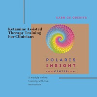 Ketamine assisted therapy training for clinicians
