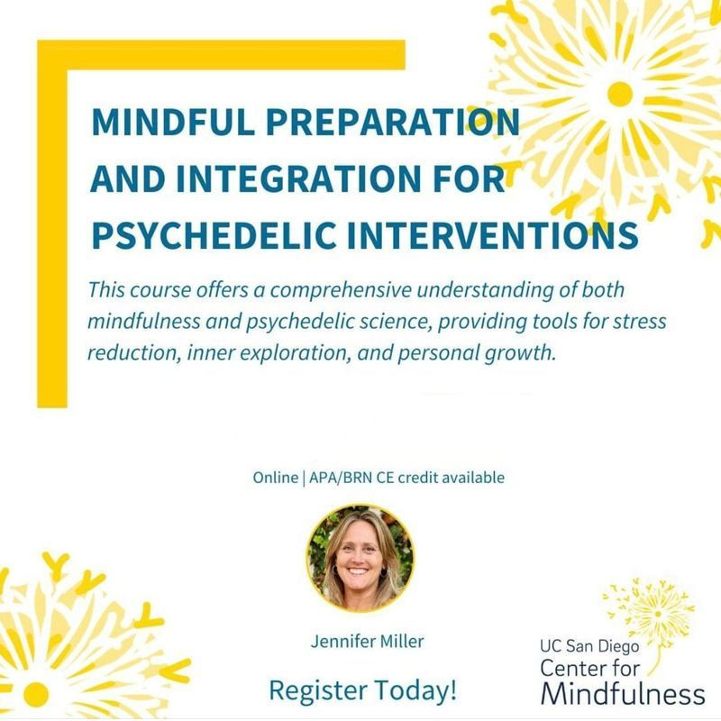 8-week Mindful Preparation and Integration for Psychedelic Interventions is a community on Psychedelic.Support