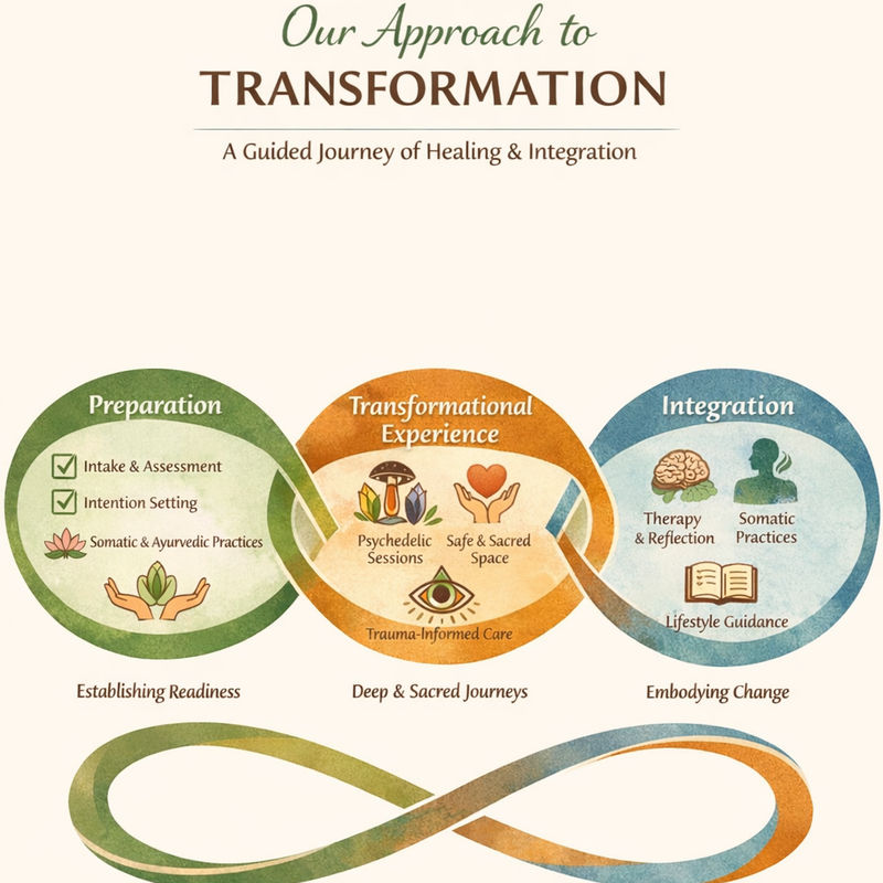 Sangam Healing Center is a clinic on Psychedelic.Support