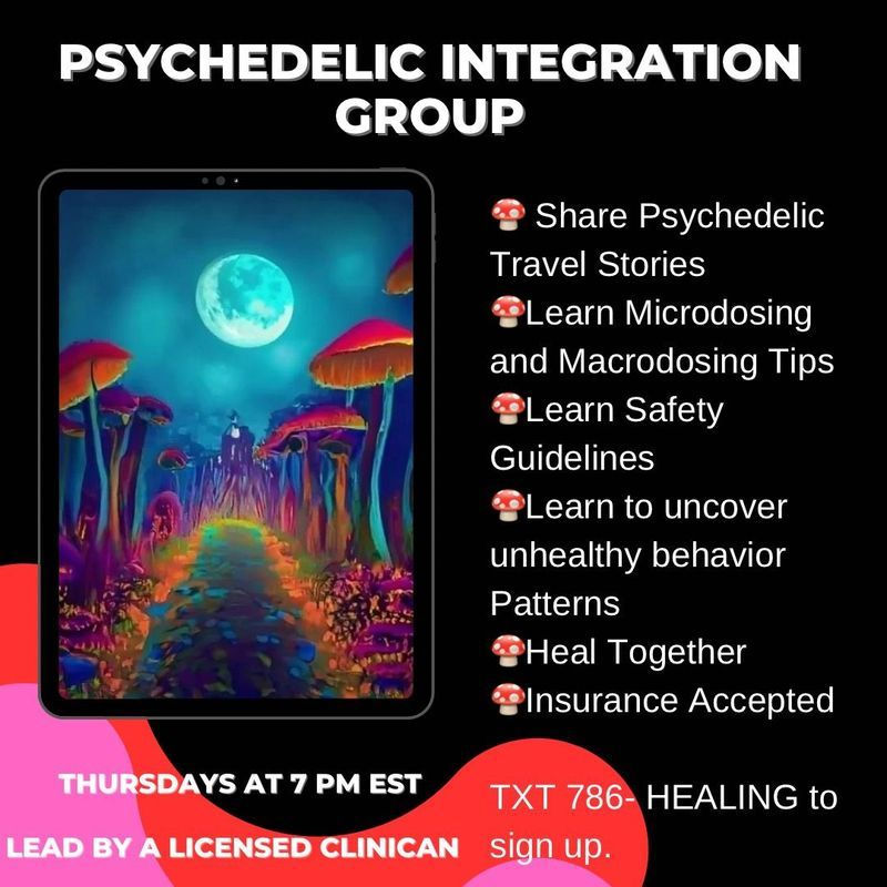 Psychedelic Integration Therapy Group is a community on Psychedelic.Support