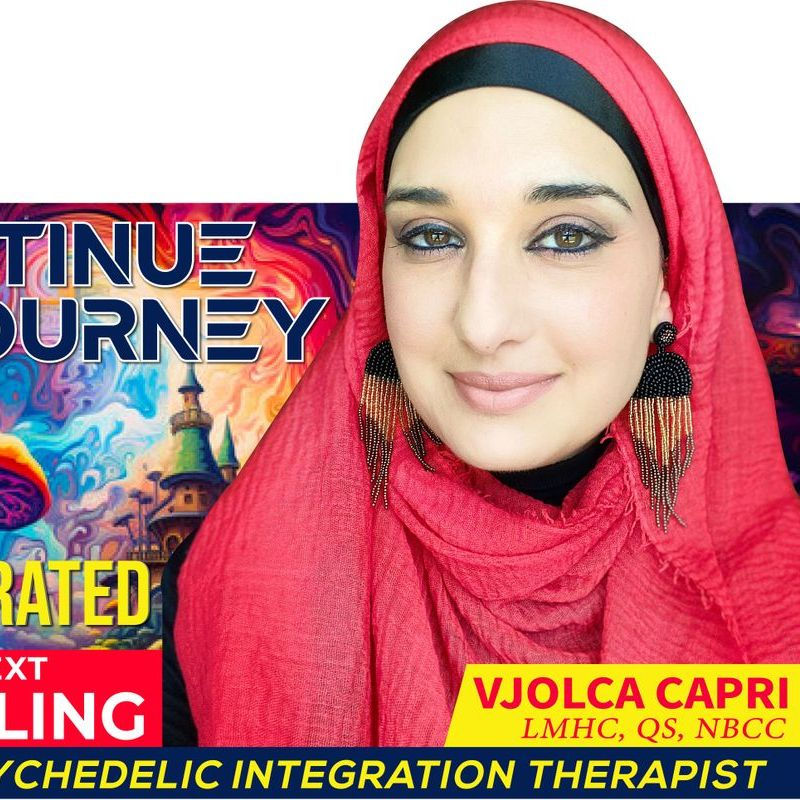 Vjolca Capri, LMHC is a practitioner on Psychedelic.Support