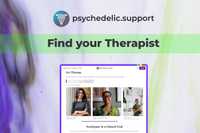 Find your Therapist at Psychedelic Support